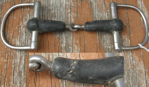 Mors à anneaux Stainless Steel Offset Dee Snaffle - Felix Bühler